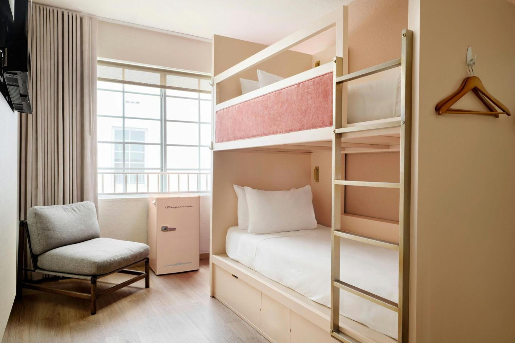 Single Bunk Room One Twin Bunk Bed Pool View