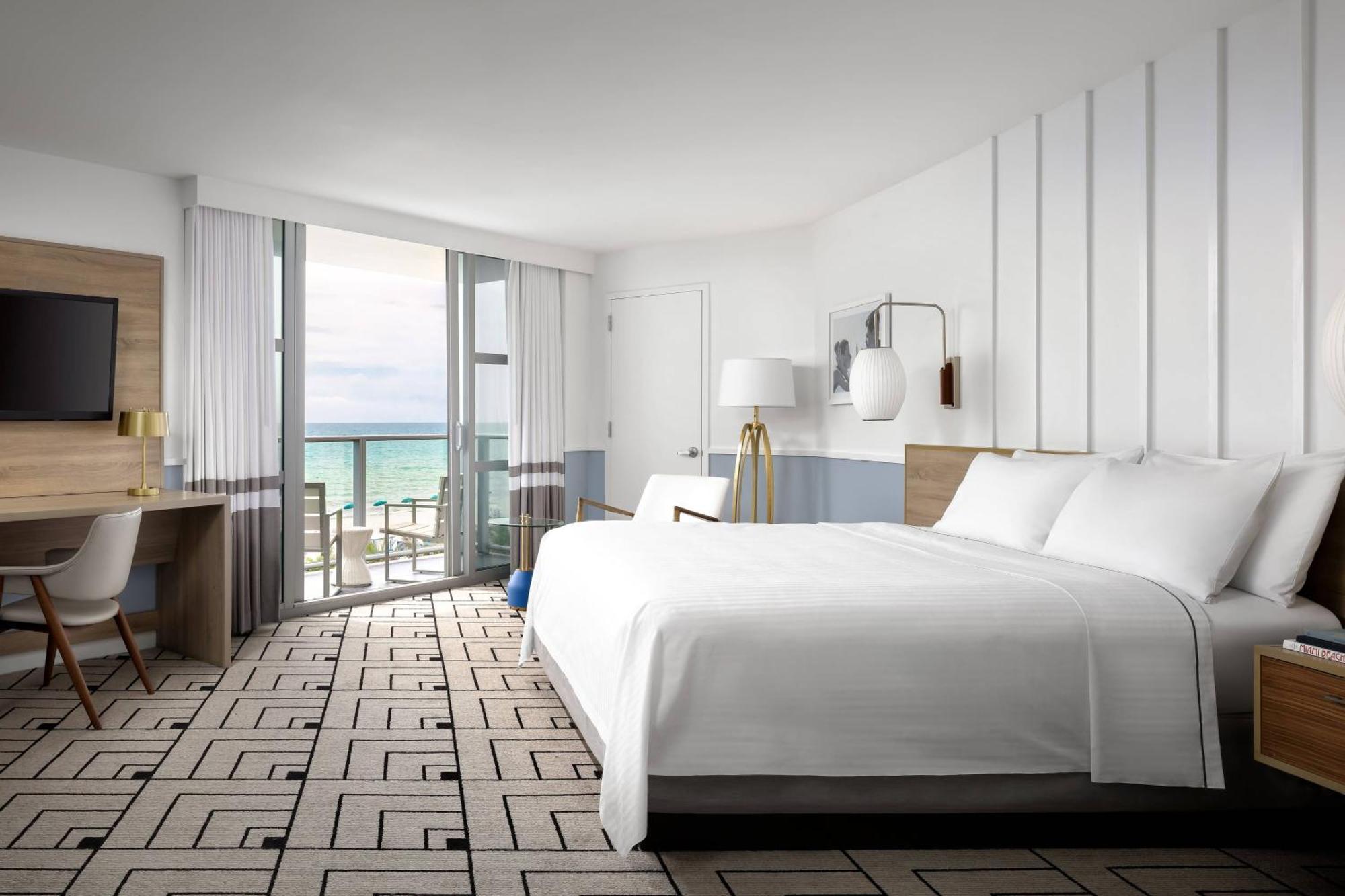 Habitación con cama extragrande - Frente al mar