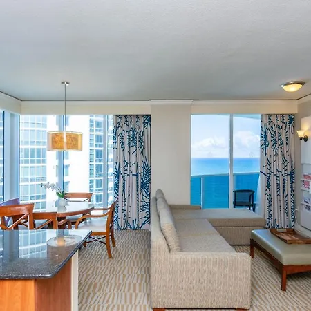 Trump International Beach Resort 2 Bedroom Apartment 1600 Sf Ocean And Bay View With Terrace-3