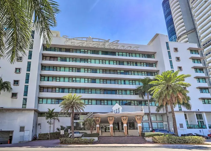 Apartamento Oceanfront Miami Beach Studio With Beach Access