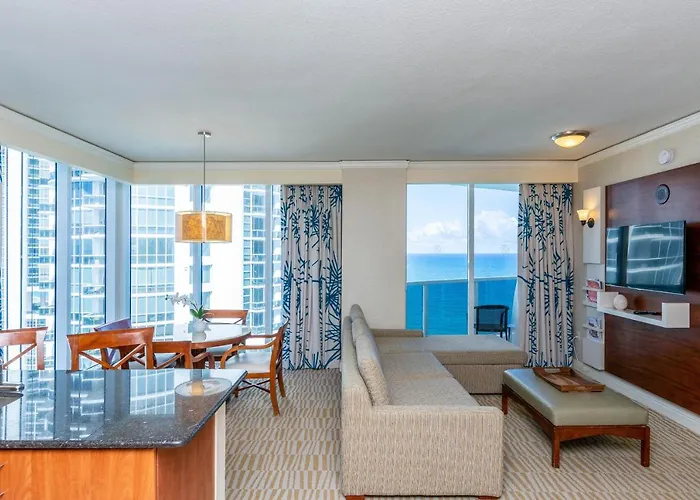 Trump International Beach Resort 2 Bedroom Apartment 1600 Sf Ocean And Bay View With Terrace Miami Beach