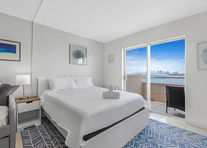 Haustierfreundliches Waterfront Studio Condo In The Heart Of Miami - Skyline & Bay Views Miami Beach