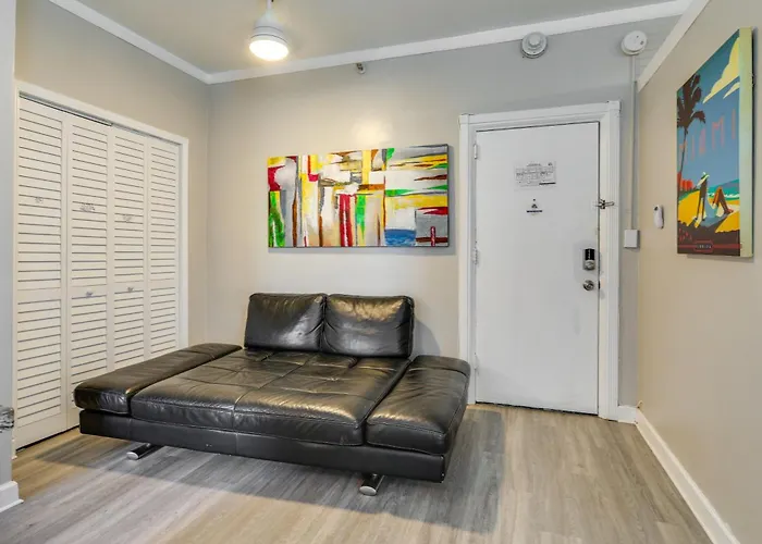 Huisdiervriedelijke Sunny Miami Beach Condo Steps To Boardwalk!